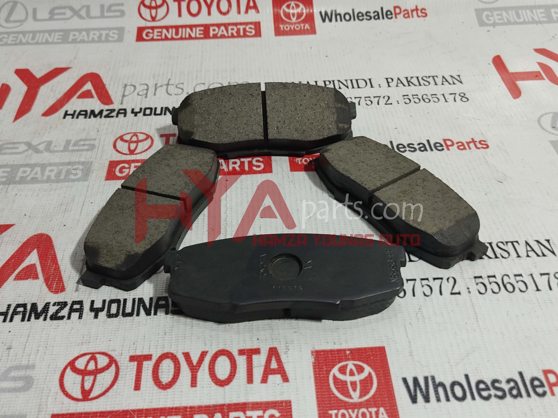 PAD KIT, DISC BRAKE, REAR | H Y A parts